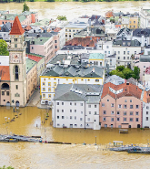 Flooding in Passau