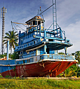 Tsunami Memorial in Baan Nam Khem, Thailand