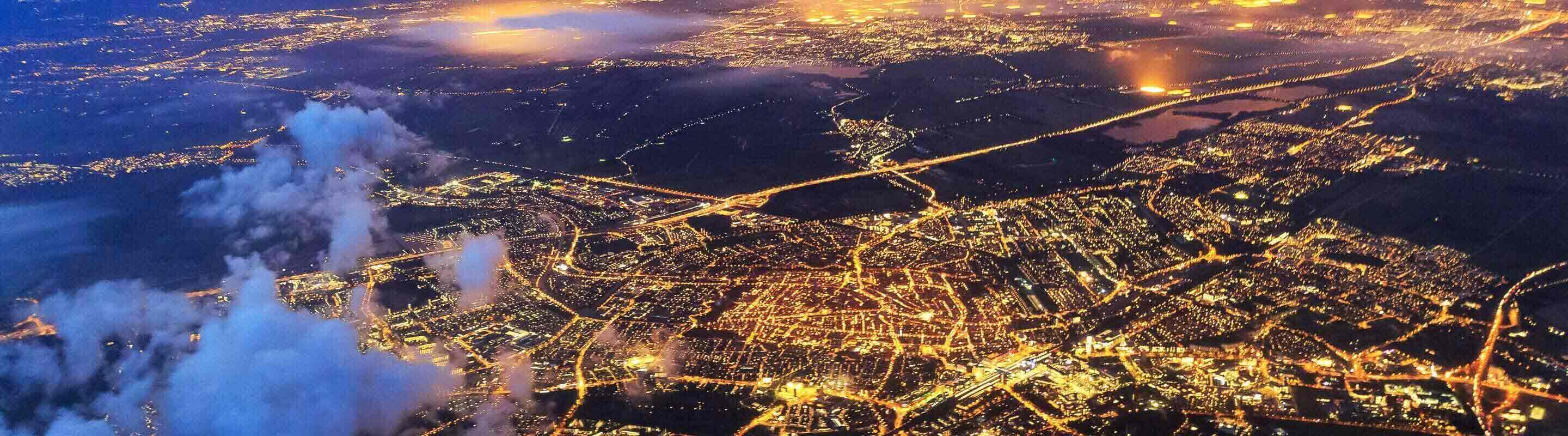 nighttime city