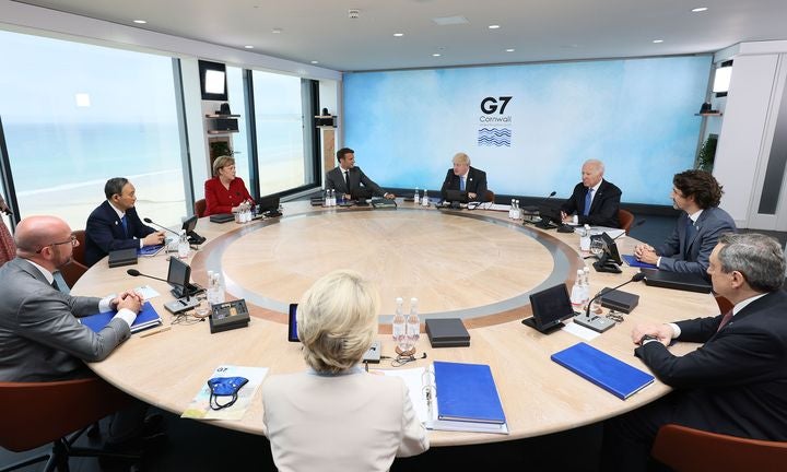G7 Meeting at Carbis Bay, U.K.